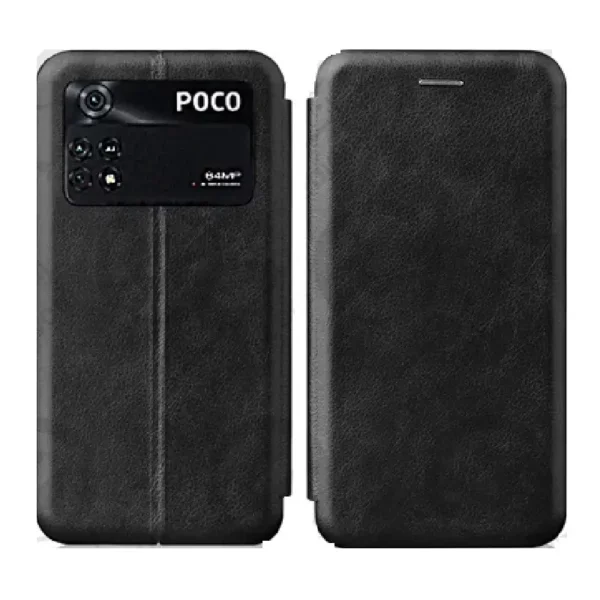 کیف چرمی کلاسیک open color شیائومی POCO X4PRO