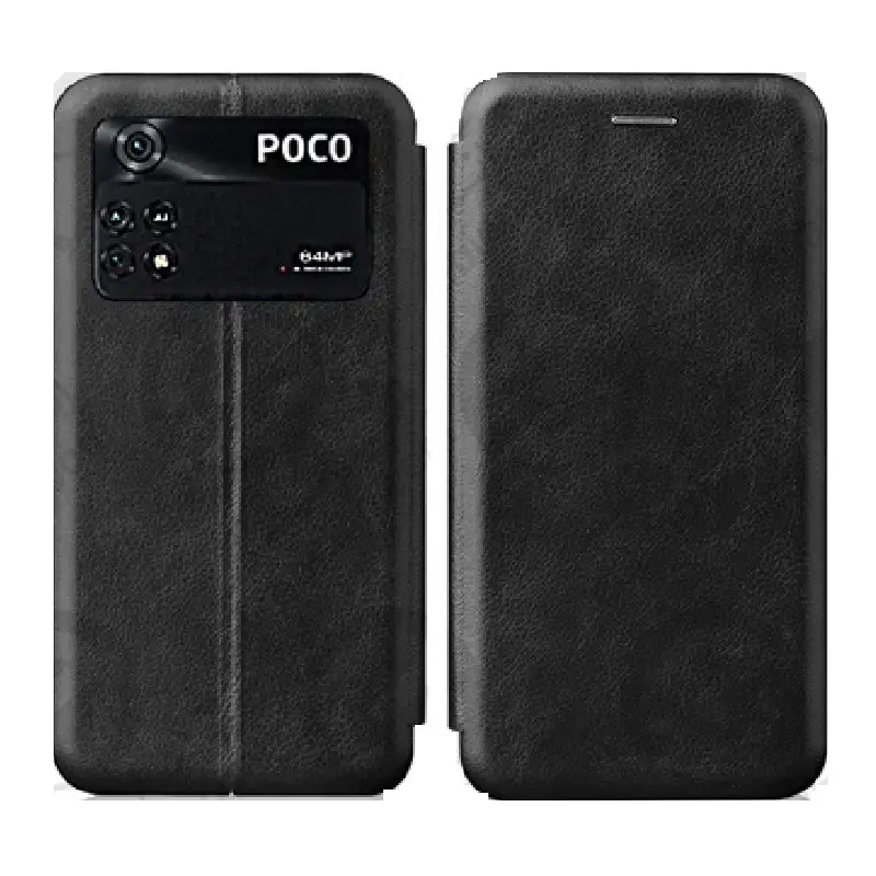 کیف چرمی کلاسیک open color شیائومی POCO M4PRO